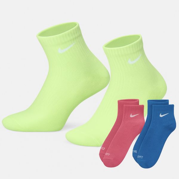 Nike Everyday Plus Cushioned Training Ankle Socks x 3 SX6890-969