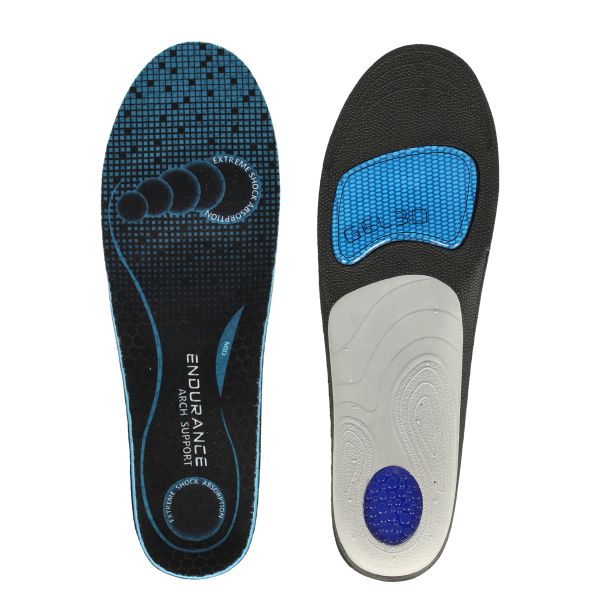 Endurance Anti-Slip Arch Support Medium Insoles E184362-1001