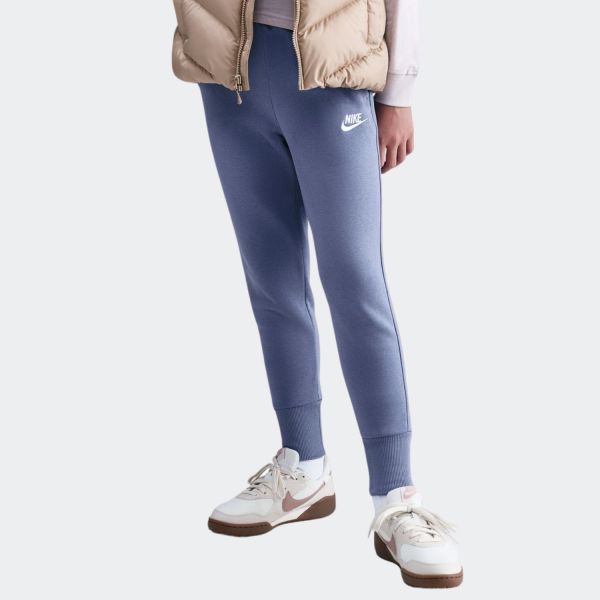 Nike Sportswear Club Fleece Big Kids' High-Waisted Fitted Pants FD2921-499