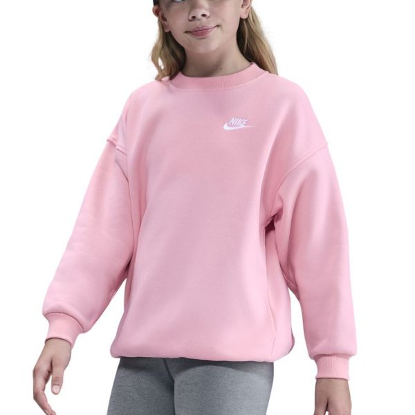 Nike Sportswear Club Fleece Big Kids Oversized Sweatshirt FD2923-690