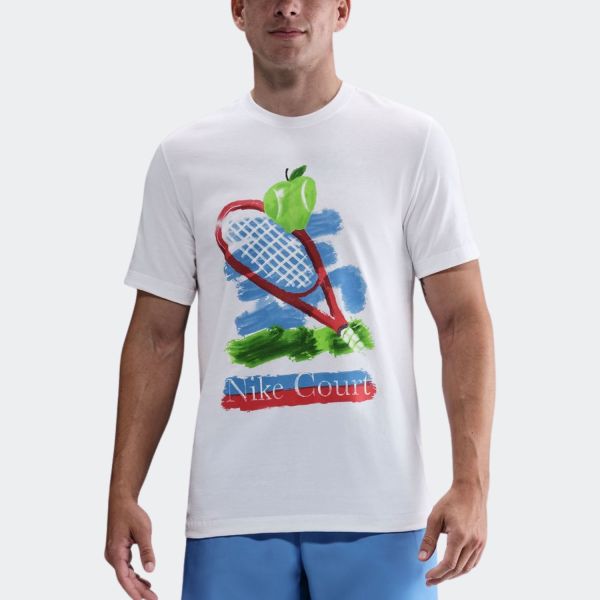 NikeCourt Men's Dri-FIT Tennis T-Shirt HV1713-100