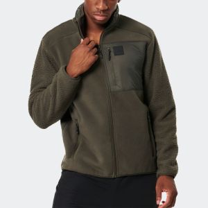 Body Action Sherpa Fleece Men's Jacket